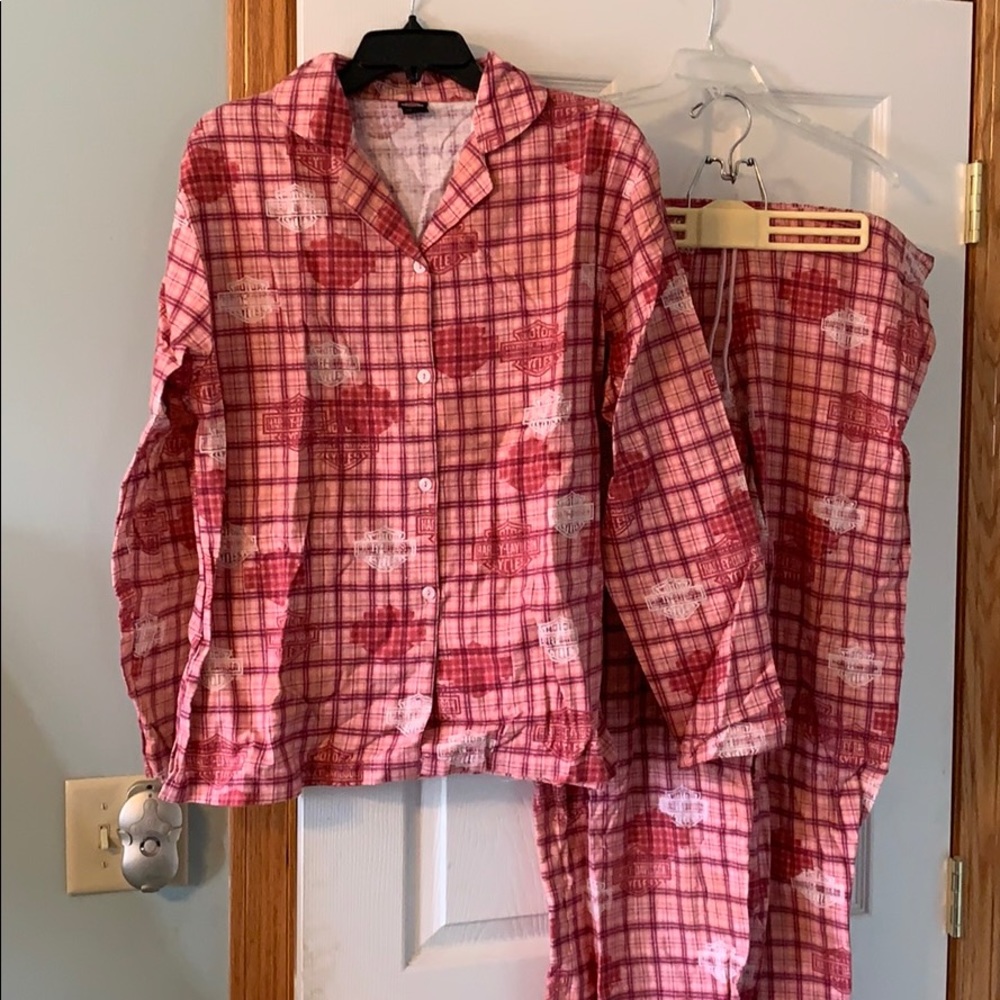 Ladies flannel pajamas